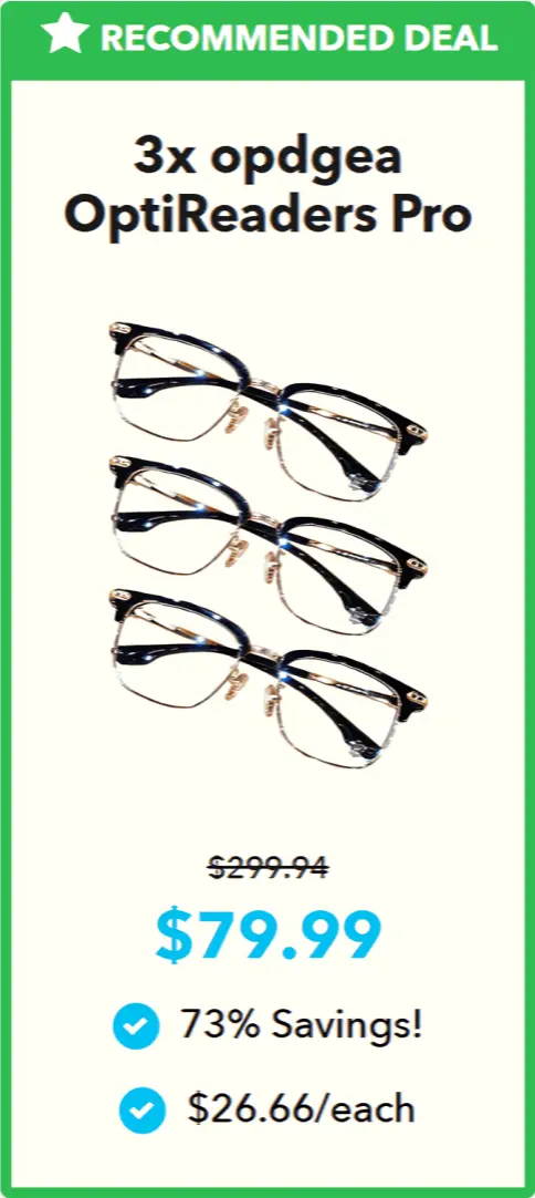 OptiReaders Pro offer price